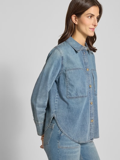 Someday Jeansbluse in Denim-Optik Modell 'Zutie' Jeansblau 3