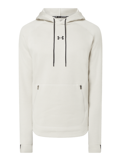 Under Armour Loose Fit Hoodie mit Logo-Print  Ecru 2