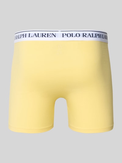 Polo Ralph Lauren Underwear Boxershort met elastische logoband in een set van 3 stuks Geel - 3