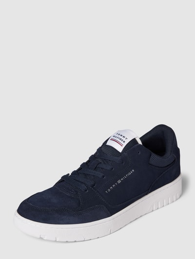 Tommy Hilfiger Sneakersy z detalem z logo Ciemnoniebieski 1