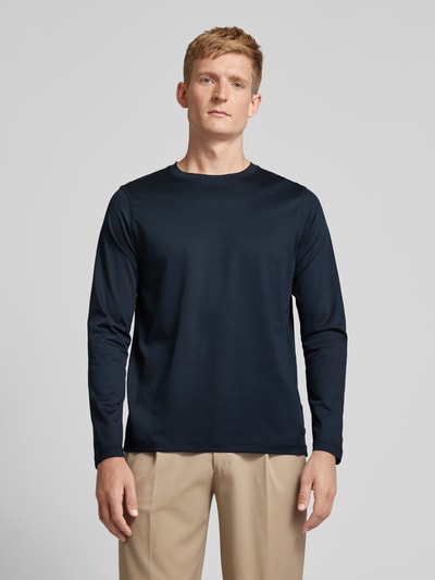 JOOP! Collection Longsleeve mit Label-Detail Modell 'Baseo' Marine 4