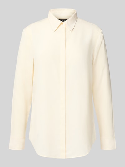 Lauren Ralph Lauren Regular Fit Hemdbluse mit Manschetten Modell 'KRISTY' Offwhite 2
