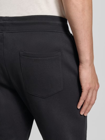 MCNEAL Straight Fit Jogginghose aus Baumwoll-Mix Black 3
