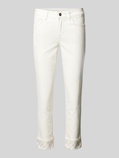 Liu Jo White Skinny Fit Jeans im 5-Pocket-Design Offwhite 2