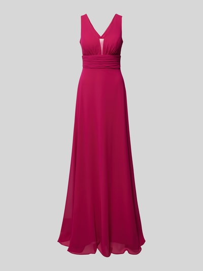 TROYDEN COLLECTION Abendkleid mit Herz-Ausschnitt Pink 2