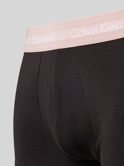 Calvin Klein Underwear Trunks mit elastischem Label-Bund im 5er-Pack Black 2