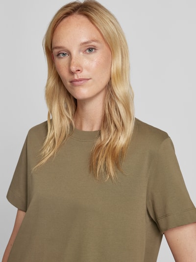 Selected Femme T-Shirt mit Rundhalsausschnitt Oliv 3