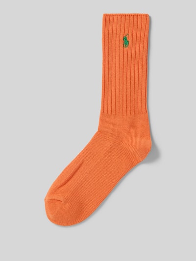 Polo Ralph Lauren Underwear Socken mit Label-Stitching Orange 1