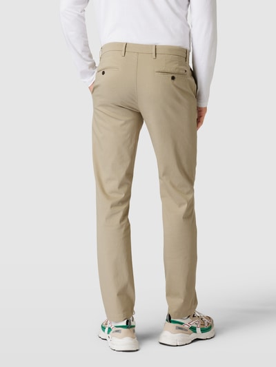 Tommy Hilfiger Pants Regular Fit Chino mit Strukturmuster Modell 'DENTON' Beige 5