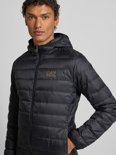 EA7 Emporio Armani Daunenjacke mit Reißverschluss Black 3