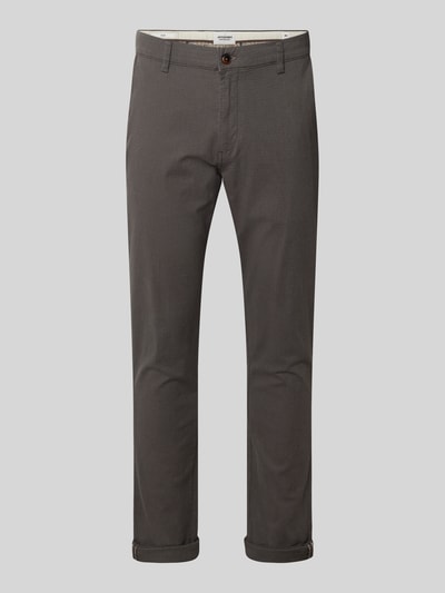 Jack & Jones Slim fit broek met steekzakken, model 'MARCO' Middengrijs - 2