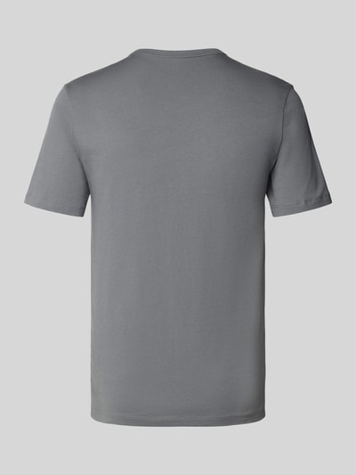 HUGO T-Shirt mit Label-Print im 3er-Pack Bleu 3
