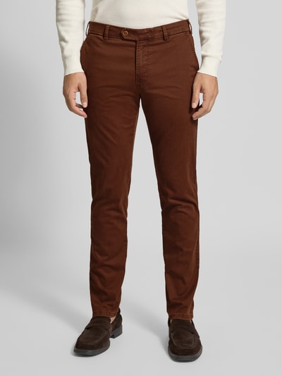 Mmx Broek met achterzakken, model 'Lupus' Roestrood - 4