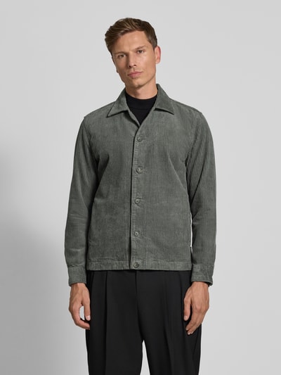 Marc O'Polo Regular fit corduroy jack van puur katoen Olijfgroen - 4