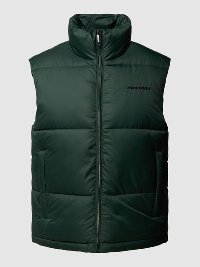 Pegador Bodywarmer met labelstitching, model 'LANDIN' Donkergroen - 2