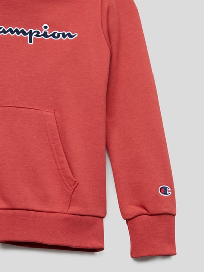 CHAMPION Hoodie mit Label-Stitching Terra 2