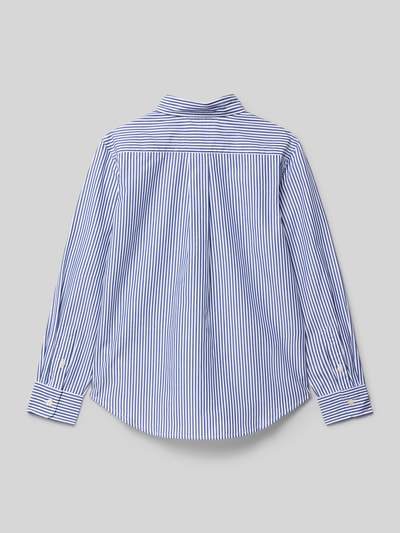 Polo Ralph Lauren Teens Regular fit zakelijk overhemd met button-downkraag Marineblauw - 3