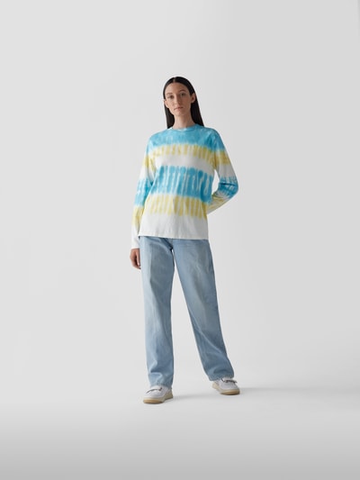 RE/DONE Longsleeve im Batik-Look  MULTI STYLEBOP 1