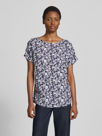 Christian Berg Woman relaxed fit T-shirt van pure viscose Antraciet - 4