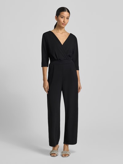 ZABAIONE Jumpsuit met V-hals Zwart - 4