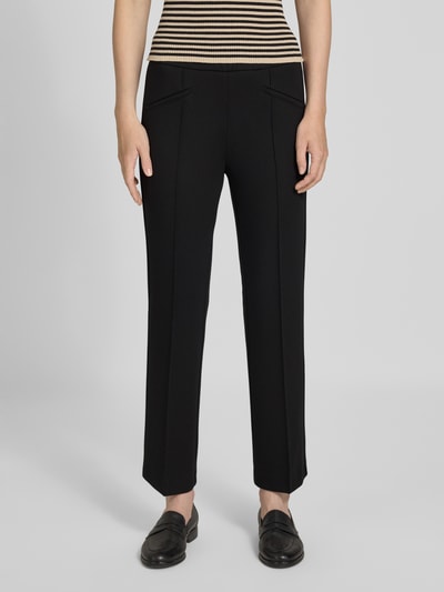 TONI Stoffen broek met verkorte pasvorm Zwart - 4