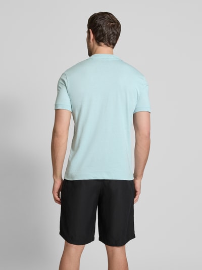 Strellson Poloshirt mit gerippten Abschlüssen Modell 'Clark' Lind 5