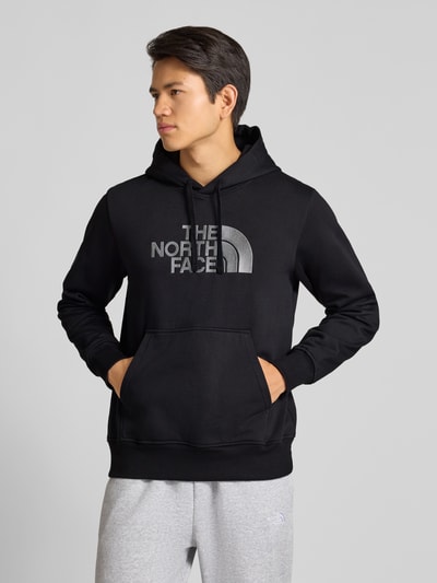The North Face Hoodie met labelprint Zwart - 4