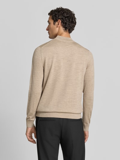 JOOP! COLLECTION Regular Fit Pullover aus reiner Schurwolle Modell 'Davide' Beige 5