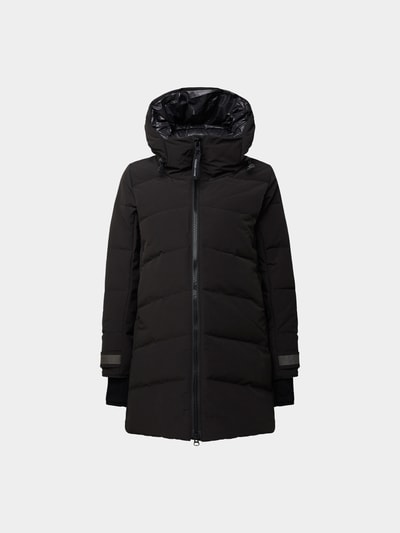 Canada Goose Parka mit Logo-Details Schwarz 2