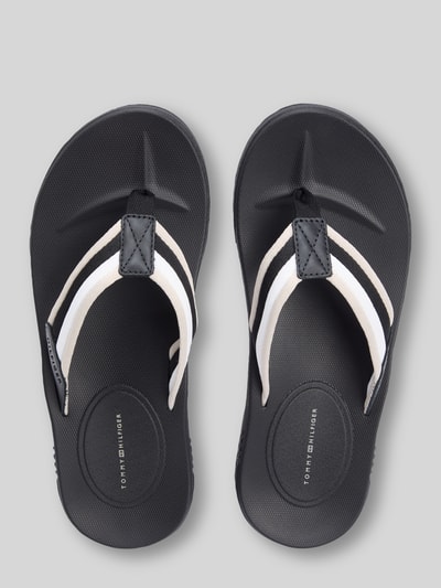 Tommy Hilfiger Zehentrenner mit Logo Details Black 3