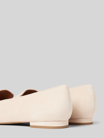 Newd Tamaris Ballerina's van leer in effen design Beige - 2