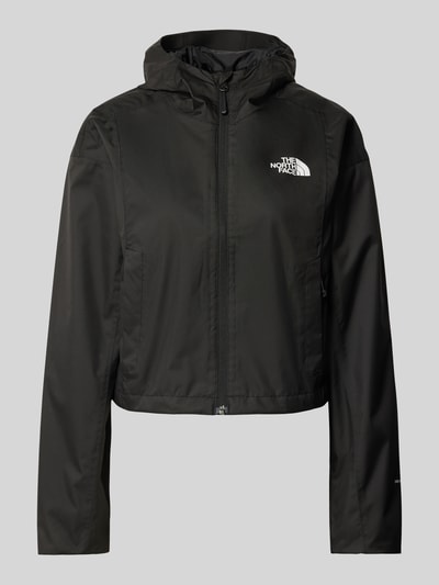 The North Face Croppted Jacke mit Label-Print Black 2