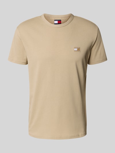 Tommy Jeans Regular fit T-shirt van puur katoen Beige - 2