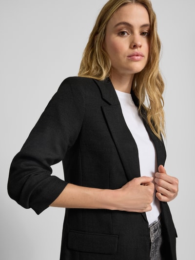 VERO MODA Regular Fit Longblazer mit Viskose-Anteil Modell 'FRIDA' Black 3