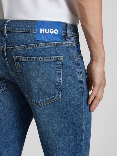 Hugo Blue Jeansy z wpuszczanymi kieszeniami model ‘Brody’ Jeansowy niebieski 3