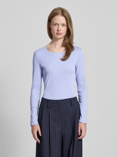 Christian Berg Woman Longsleeve mit Rundhalsausschnitt Lavender 4