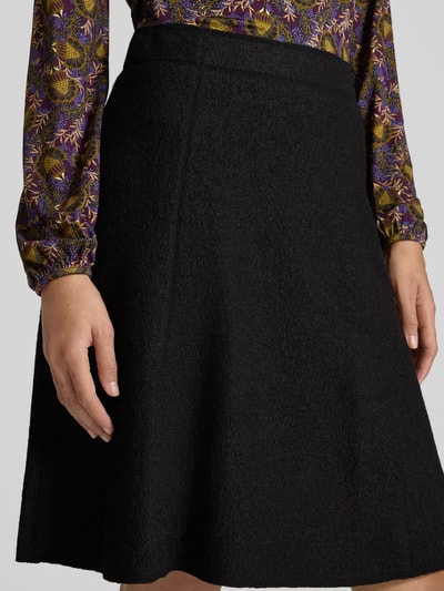 Christian Berg Woman Spódnica o długości do kolan z zakładkami Czarny 3