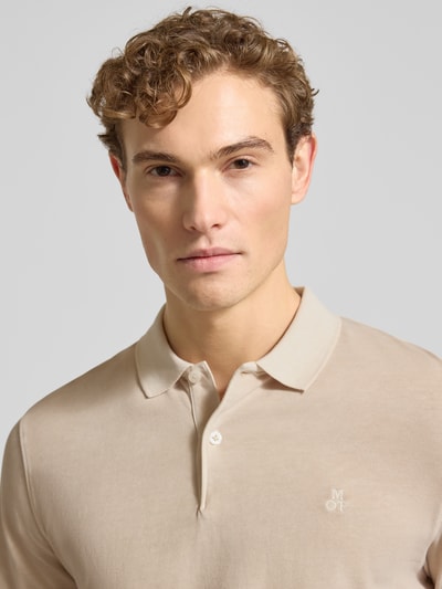 Marc O'Polo Regular Fit Poloshirt aus reiner Baumwolle Ecru 3