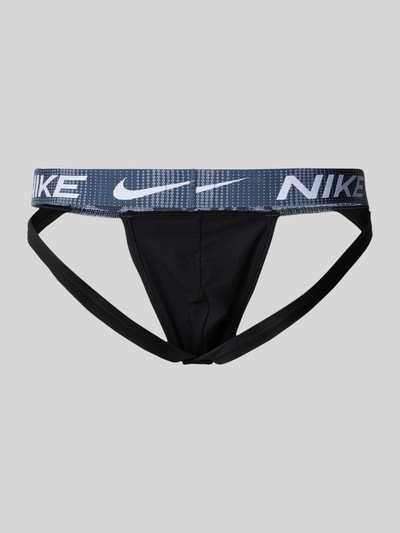 Nike Suspensoir met elastische band met label in een set van 3 stuks Zwart - 3