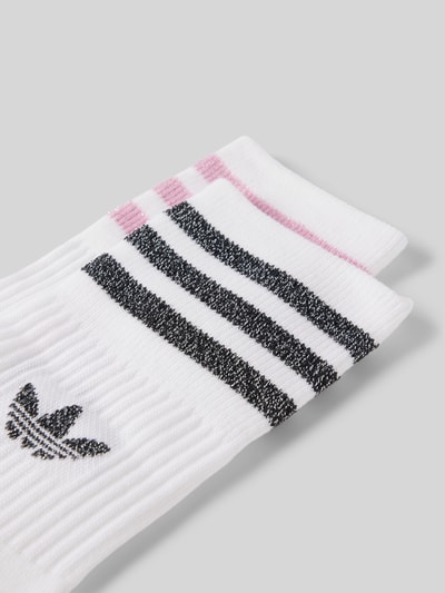 adidas Originals Socken mit Label-Print im 3er-Pack Weiss 2