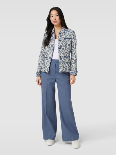 WHITE LABEL Blazer met all-over motief Wit - 1