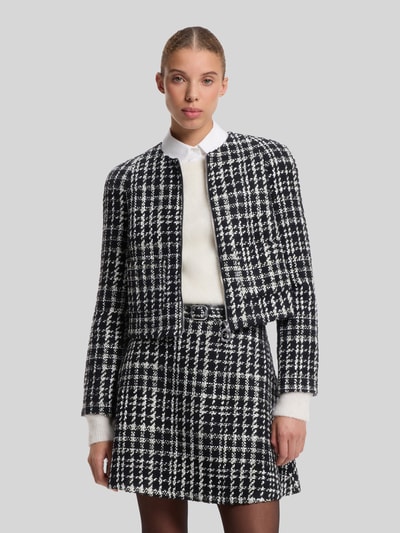 HUGO Regular Fit Kurzblazer mit Baumwoll-Anteil Modell 'Aboucle-1' Black 4