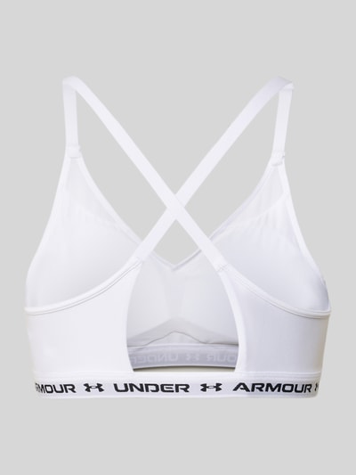 Under Armour Bustier met elastische logoband Wit - 3