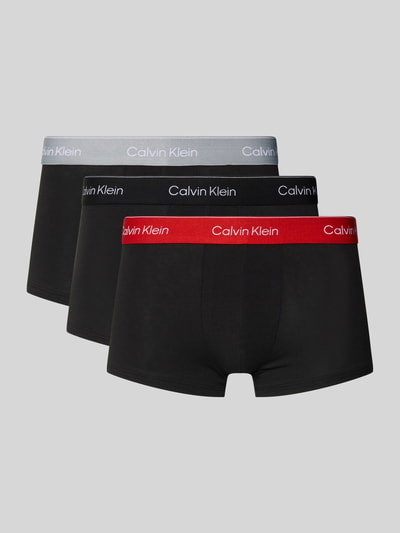 Calvin Klein Underwear Slim Fit Trunks mit Logo-Detail im 3er-Pack Black 1