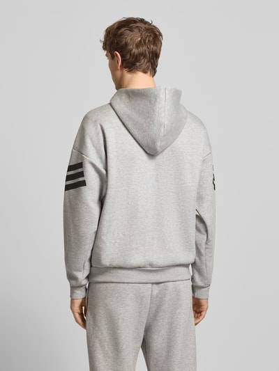 adidas Sportswear Sweatjacke mit Kapuze und Logo Mittelgrau 5
