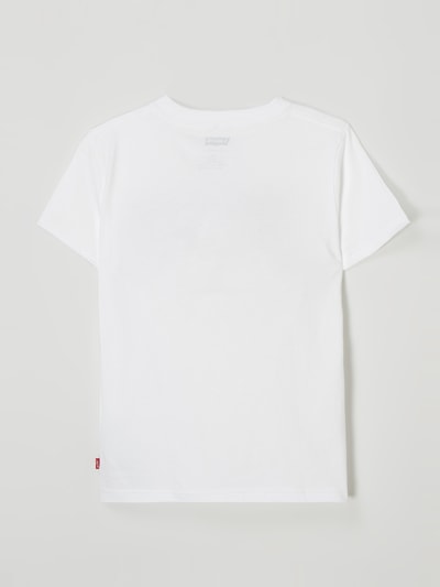 Levi’s® Kids T-shirt met labelprint Wit - 3