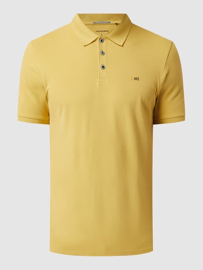 NO EXCESS Poloshirt aus Piqué  Gelb 2