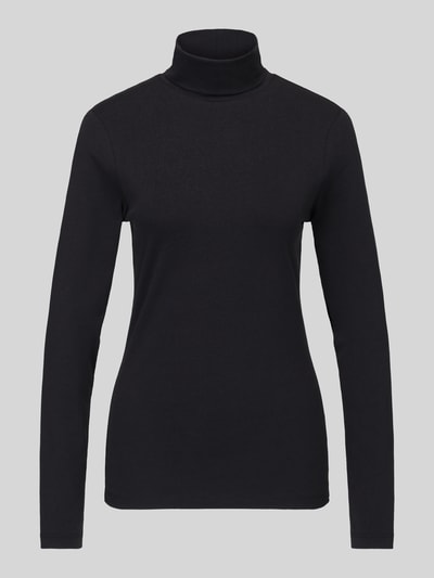 Marc O'Polo DENIM Regular Fit Langarmshirt aus Baumwoll-Mix Black 2