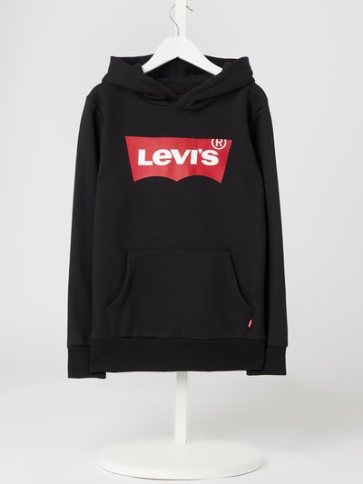 Levi’s® Kids Hoodie met logoprint  Zwart - 1