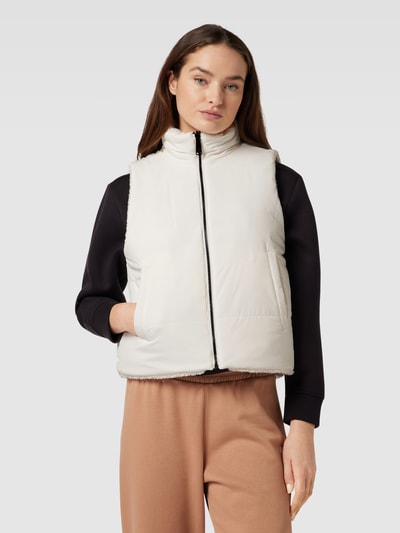 DKNY PERFORMANCE Keerbaar gilet met imitatiebont Zand - 6